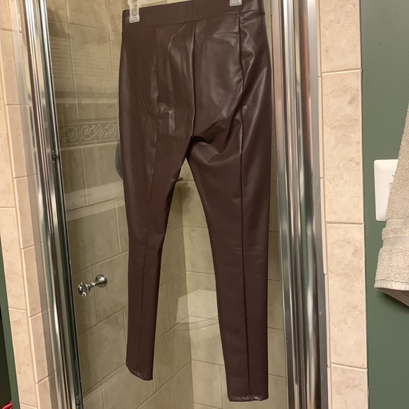 Pair of Loft pleather leather pants - Picture 3 of 6